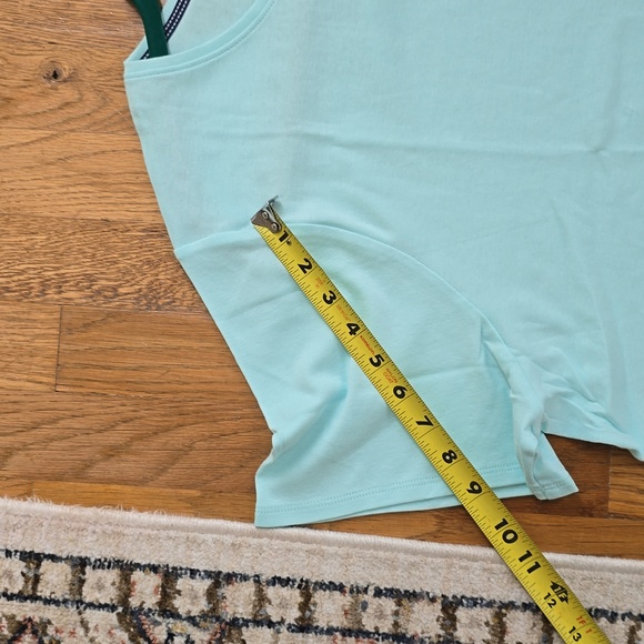 CROFT AND BARROW WOMEN'S PLUS SIZE SHORT SLEEVE AQUAMARINE PULLOVER TOP SIZE 3X - Picture 10 of 11